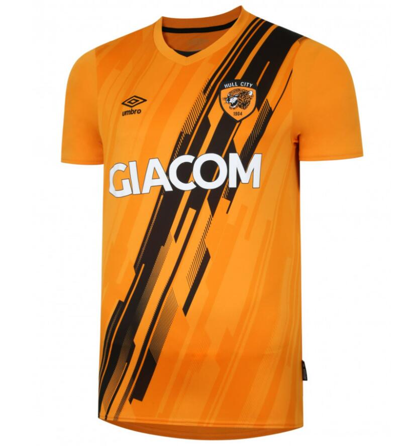 2021/22 Hull City The Tigers Home Kit Soccer Jersey